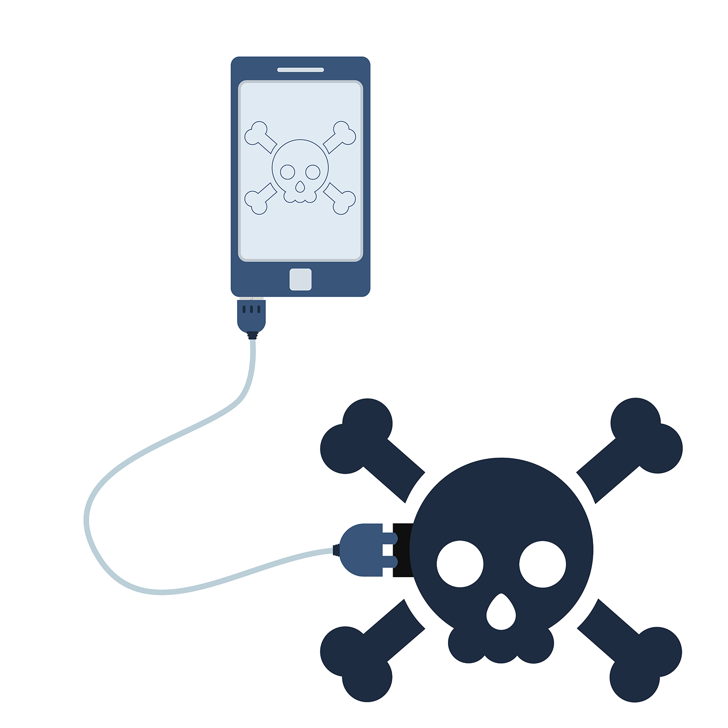 Juice jacking is a cyber attach in which a compromised USB charging station transfers malware to, or steals personal information from, a connected device Juice jacking is a cyber attach in which a compromised USB charging station transfers malware to, or steals personal information from, a connected device